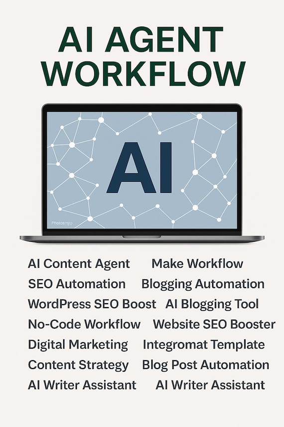 AI Content Automation Workflow: WordPress SEO, Make.com Integration Ai Agents , predictivity