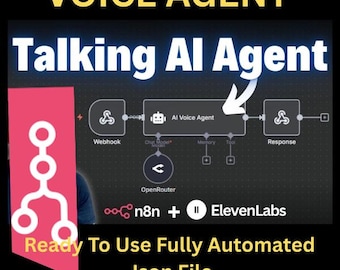 AI Voice Assistant Workflow: n8n & ElevenLabs Automation (JSON Template)