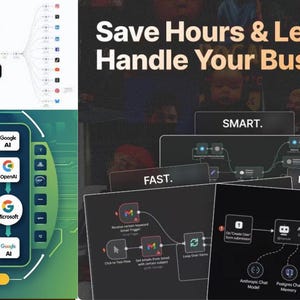 Ultimate AI & n8n Workflow Bundle | 500+ Json Templates | Veo-3 Video Creator, Asmr Reels, WordPress Writer  Social Media Bots