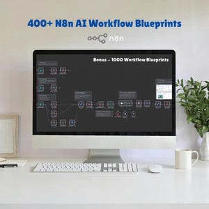 AI Workflow Powerhouse: 400+ n8n AI Automation Blueprints for Business Growth