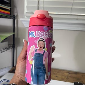 Ms. Rachel Kids Tumbler: 12 oz Stainless Steel Insulated Cup