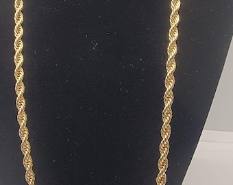 20&#39; 4mm 14k Gold Filled Rope Chain