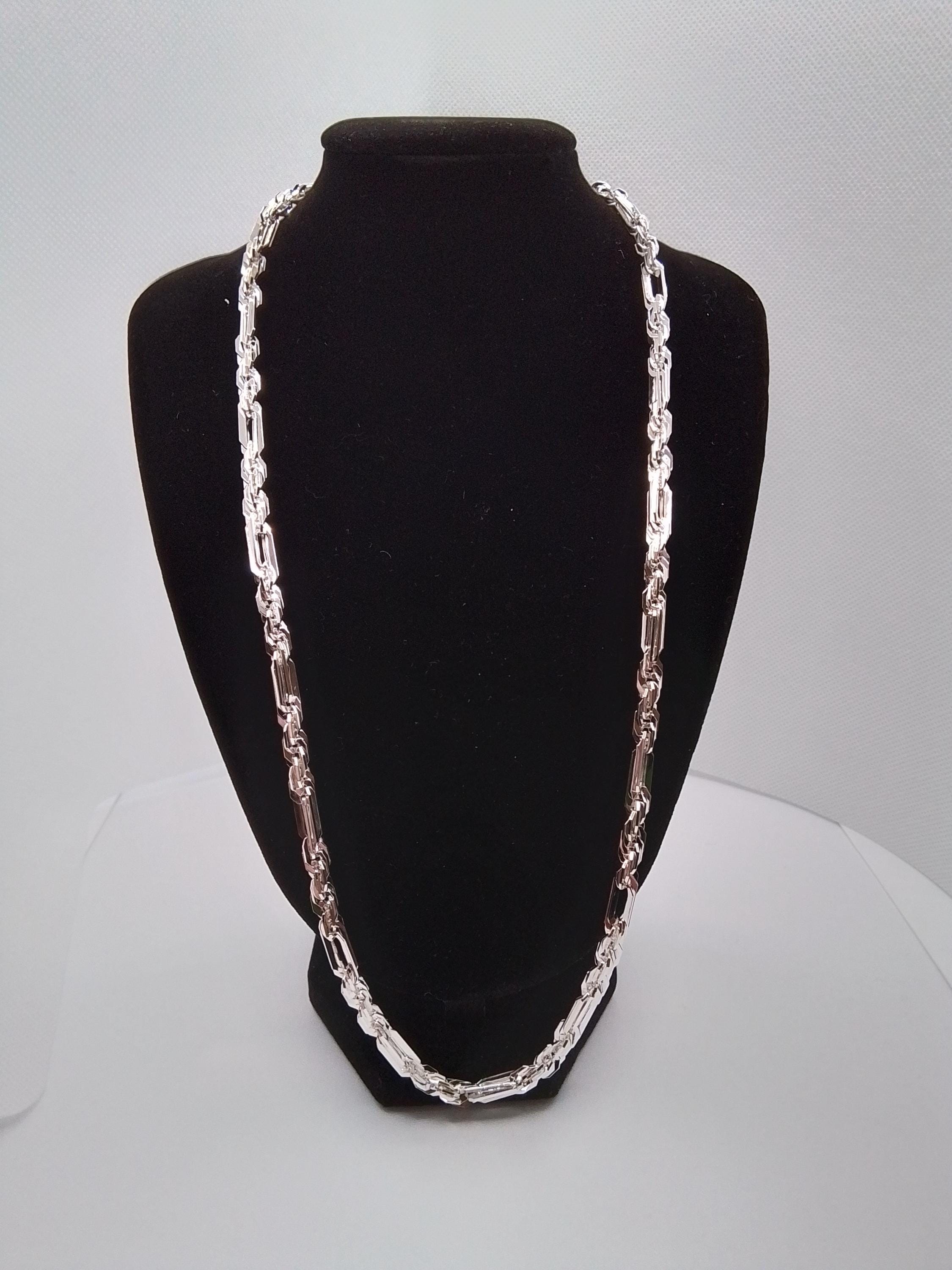 16' 5.0 mm 925 Italy Diamond Cut Rope Chain
