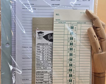 Stash Builder! Lined Blank Paper Bundle: 30 Full Sheets for Junk Journals & Collage