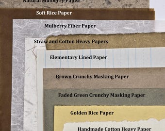 Vintage Blank Paper Bundle: 30 Full Sheets for Junk Journals & Collage