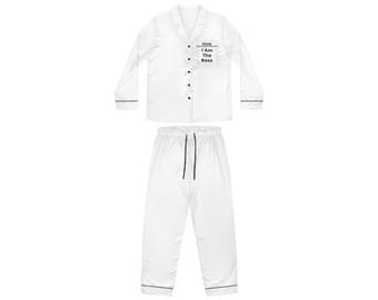 Women's Satin Pajamas (AOP)