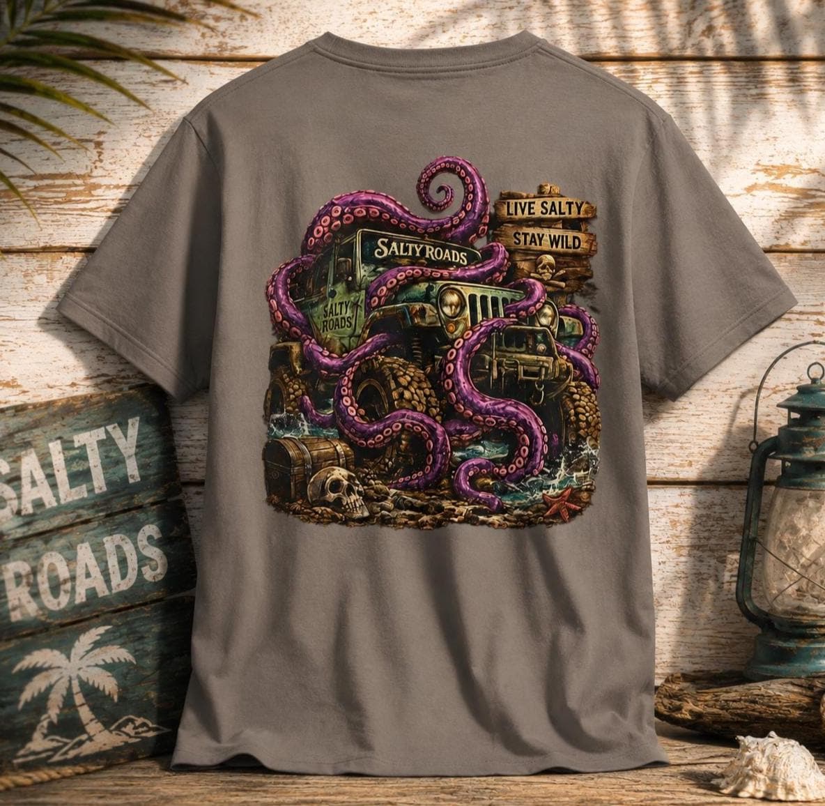 Salty Roads - Kraken's Revenge T-Shirt