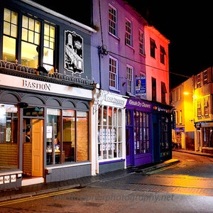 bunte Straße in kinsale