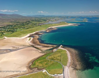 Mulranny beach and clew bay co mayo Ireland.