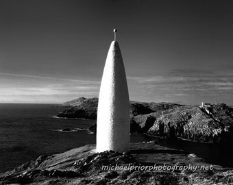 The beacon in Baltimore west Cork