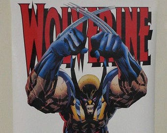 1990's X-men Wolverine Poster! 1993 Original 34x 22 Marvel
