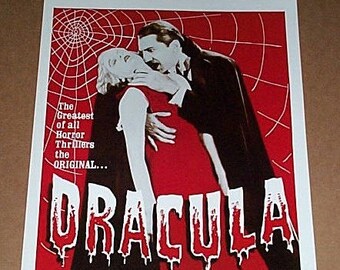 Official Universal Studios Bela Lugosi Dracula 17 by 11 inch vampire horror movie monster poster print pin-up:Authorized licensed film pinup