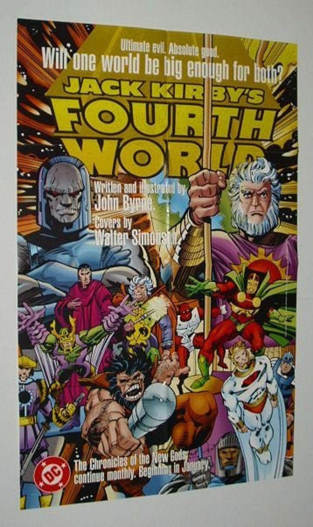 Vintage Original 1996 Jack Kirby's Fourth World DC Comics