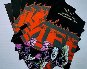 Lot of 10 X-Men flyers:1988 Marvel Comics 8 1/2 by 11 inch promotional comic book Sell Sheet promo flyers,Uncanny,Inferno,Mr Sinister,1980's