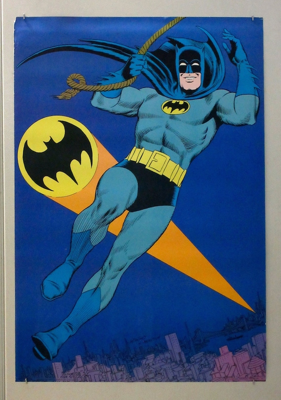 70'sアンティーク ポスター　バットマン　BATMAN 1973 Batman Poster! Original Rare Vintage 34 1/2 X 24 Inch DC