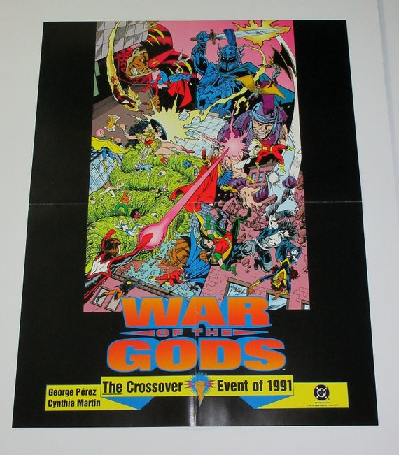 1991 Collectors Edition War of the Gods No.2 George Perez & Cynthia Martin