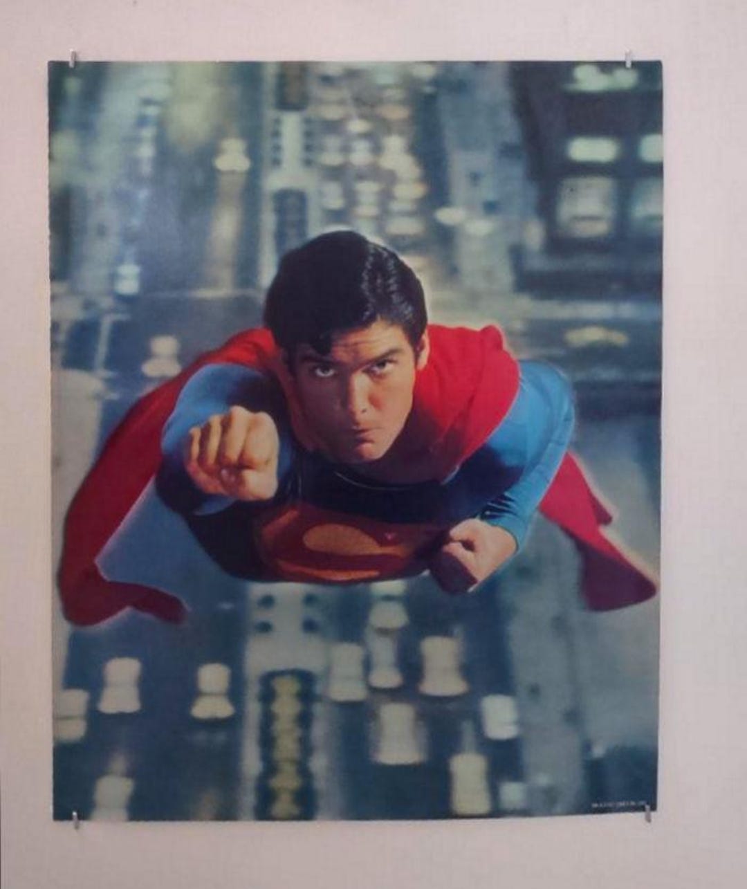1978 Superman Poster Vintage Original DC Comics Proctor Gamble 1978-superman-poster-vintage-original-dc-comics-proctor-gamble