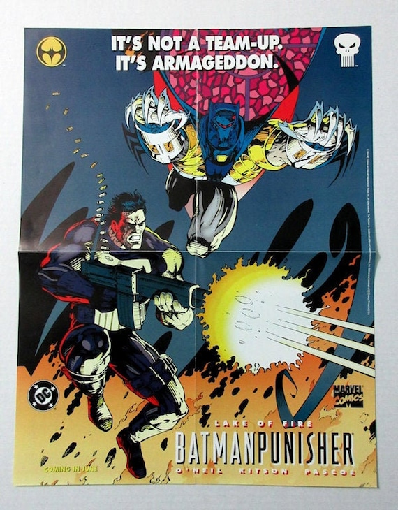Rare Vintage Original 1994 Azrael Batman and the Punisher DC - Etsy