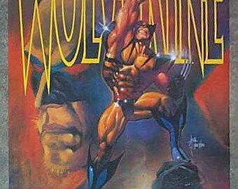 ウルヴァリン WOLVERINE ポスター MARVEL X-MEN ビンテージ ウルヴァリン WOLVERINE ポスター MARVEL X-MEN ビンテージ