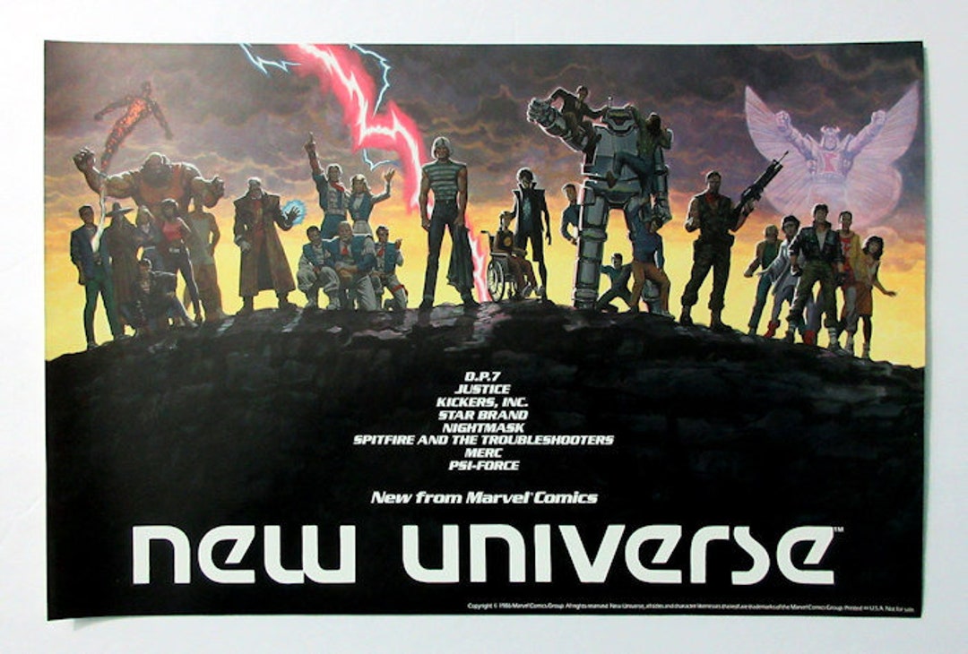 Marvel | Kith Cinematic Universe Poster - Multi