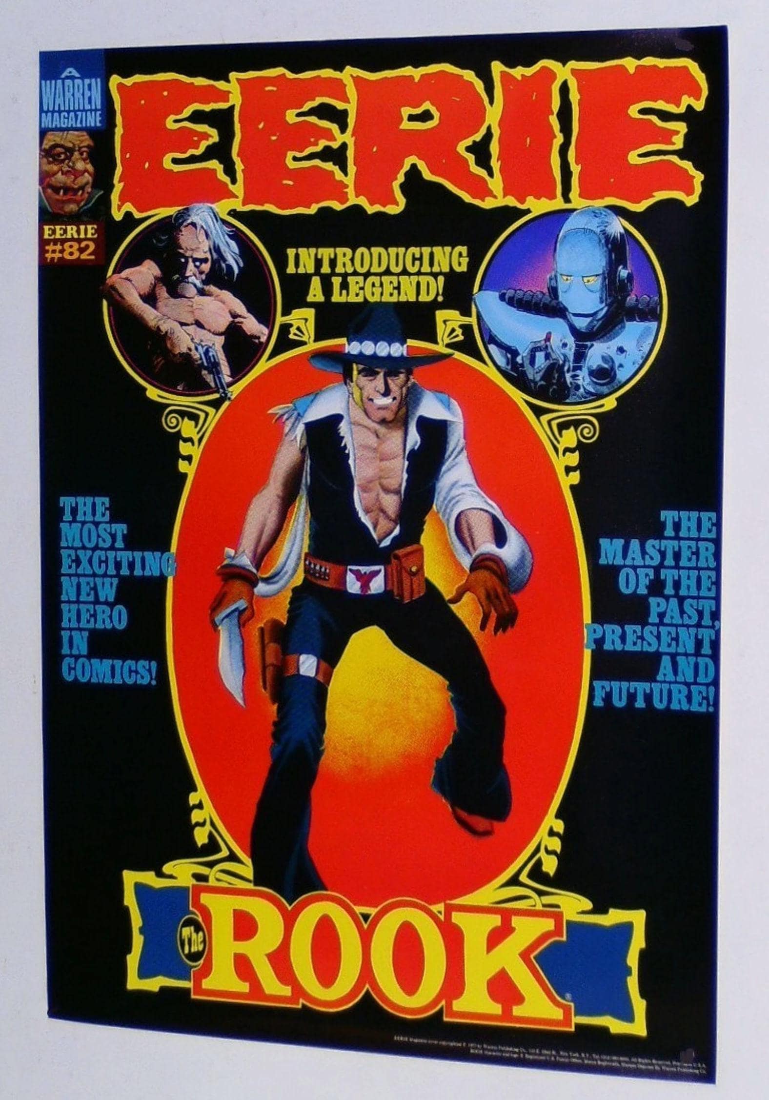 Warren Rooks 1977 Eerie Magazine Poster! Vintage Original 28x20 Inch 1970's Warren ...