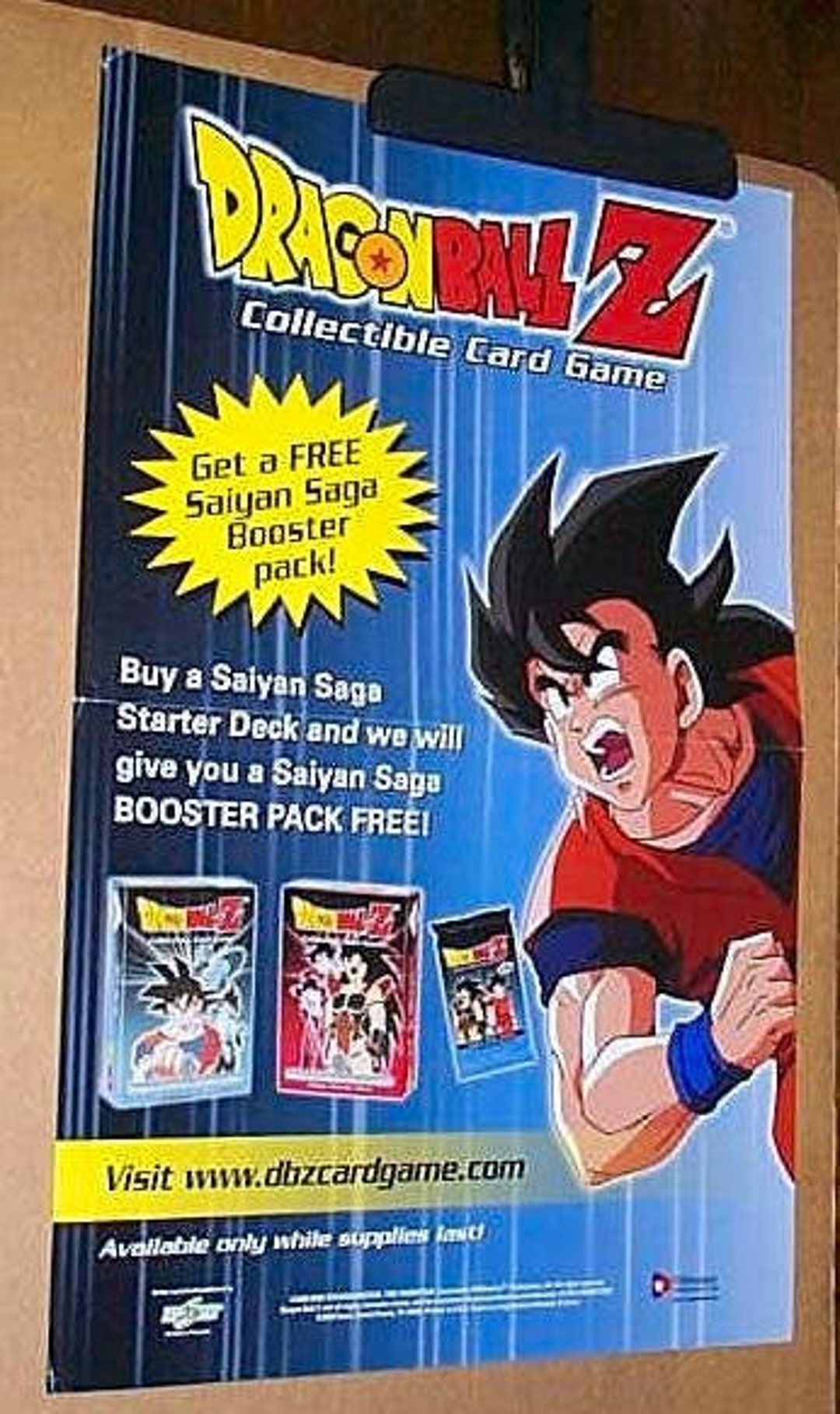 DRAGONBALL Z,COLLAGE,RARE AUTHENTIC 2000 POSTER