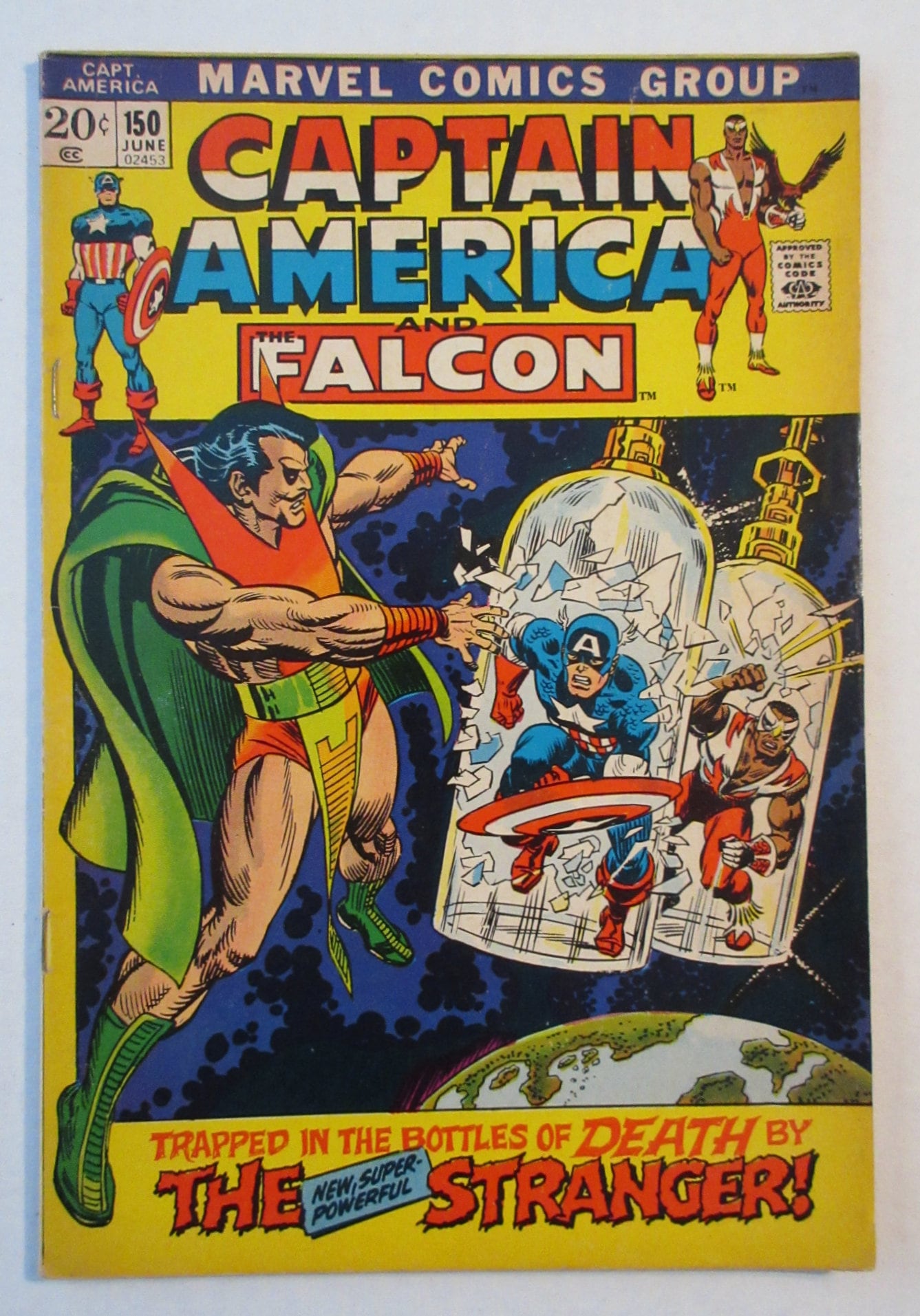 AMERICA’S GRETE COMIC-STRIP ARTISTS 古本 1972 Captain America and the Falcon 150 Marvel Comics Rare