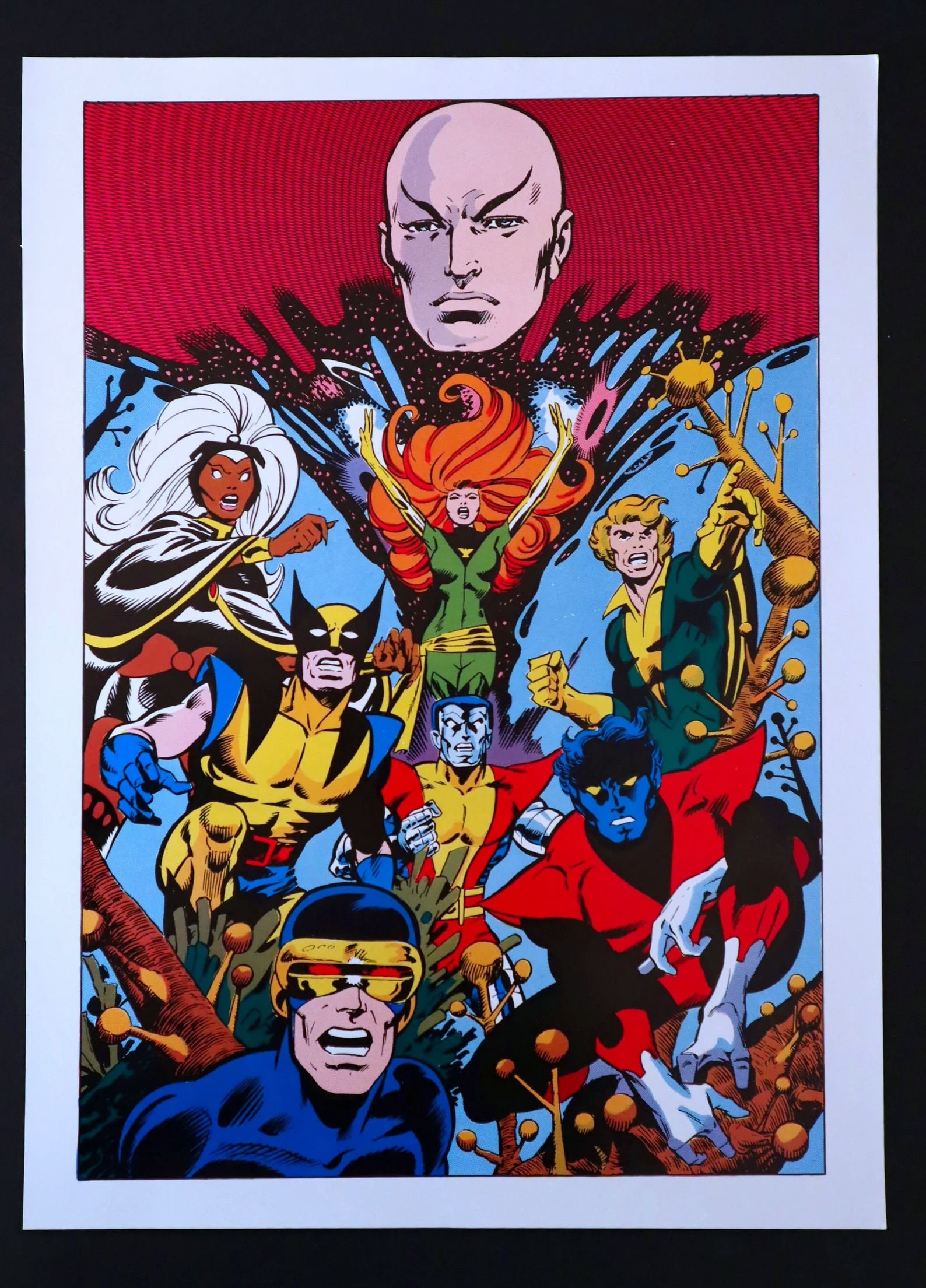 1978 X-men Poster: Rare Vintage Original Marvel Comics 1970's