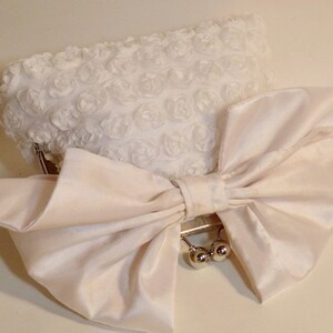 SMALL CANVAS CLUTCH RITES OF ROSES main image 1