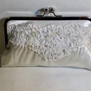 Bridal Clutch HEIRLOOM Dress Fabric image 5