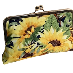 Sunflower Clutch Bridal Evening