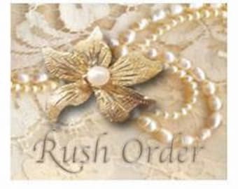 Rush Order  & Shipping