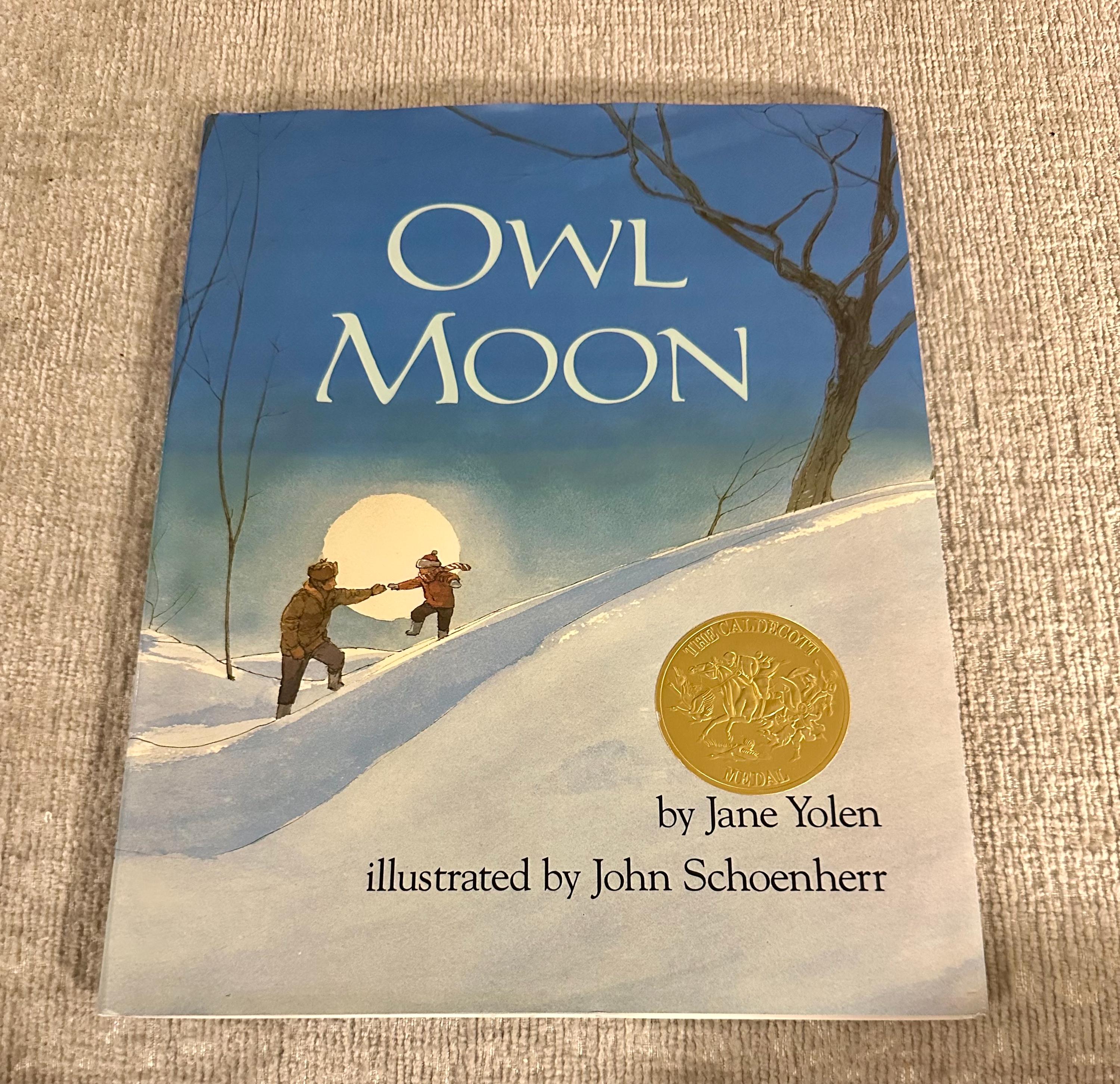 1987 Owl Moon by Jane Yolen | Vintage Children&rsquo;s Picture Book | John Schoenherr Illustrated | 