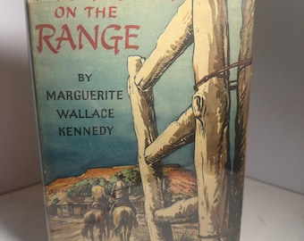 Prima edizione di "My Home on the Range" del 1951 di Marguerite Wallace Kennedy