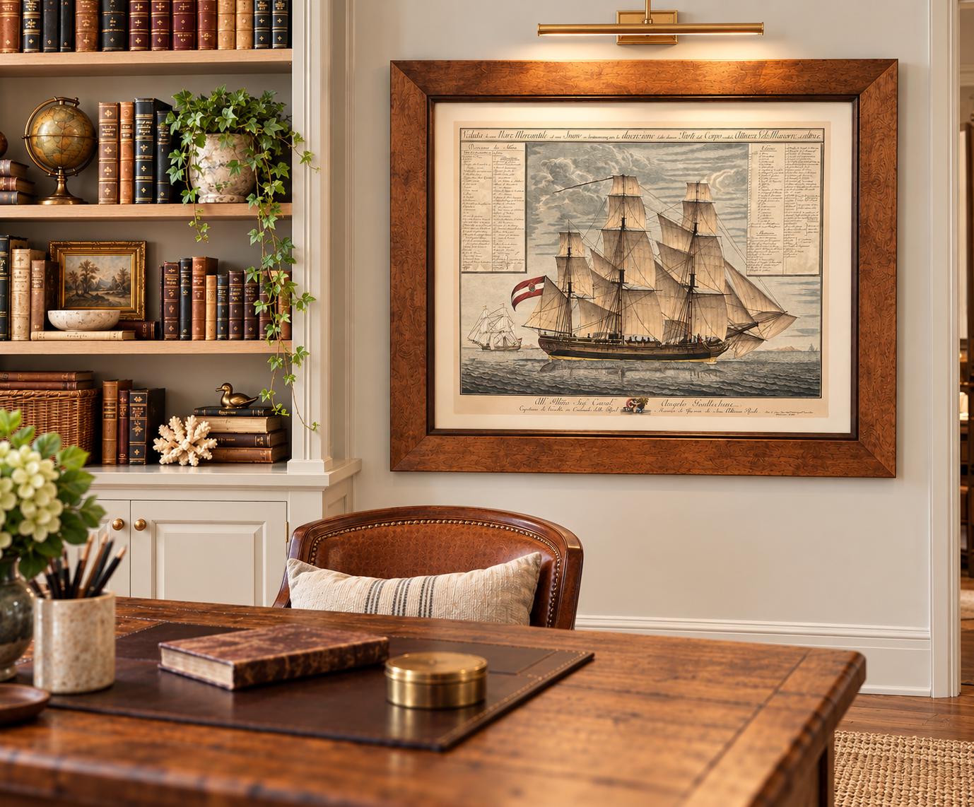 Lithograph Ship - Etsy