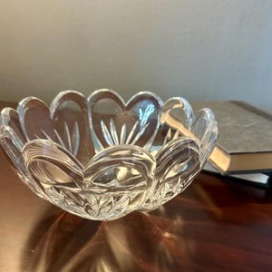 Marquis Crystal Bowl - Etsy