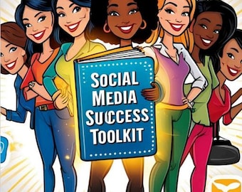 Boîte à outils pour le succès des médias sociaux | Guide PDF pour les créateurs de contenu, les propriétaires de petites entreprises et les influenceurs | Instagram, TikTok, Facebook, Pinterest
