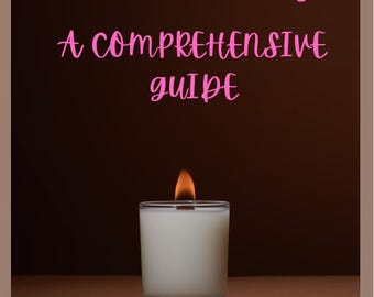 Fabrication de bougies pour débutants - Livre électronique DIY et guide PDF - Apprenez à fabriquer des bougies à la maison