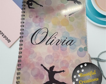 Personalised Gymnast Notebook