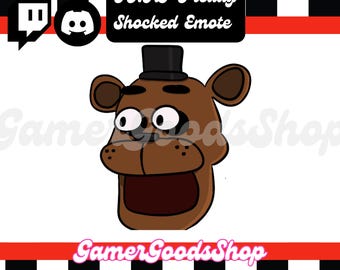 Shocked Freddy Emote