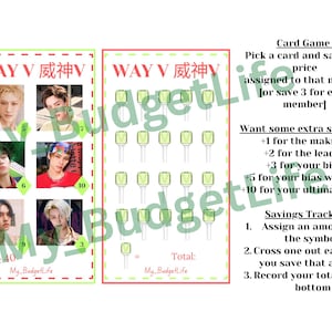 PDF Neo Kpop Savings Tracker - Budget Printable Savings Tracker Kpop Concert Money Challenge Financial Planner Sinking Funds No Spend