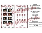 PDF SKZ Savings Tracker - Budget Printable Savings Tracker Kpop Savings Money Challenge Financial Planner Sinking Funds No Spend