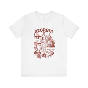 Georgia Vintage Graphic Tee - Perfect for Tourists, Gifts for Southerners, Summer Chill, Travel Wear, Georgia Pride