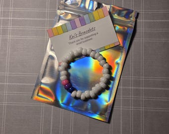 Pulseira de contas bissexuais