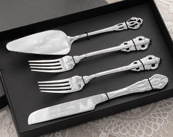 Personalized Cake Knife and Server Set,Wedding Cake Cutting,Personalized Gift,Wedding Gift,Anniversary Gift,Gift for Couples,Gift for Bridal