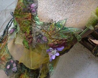 Unique Art to Wear Bohemian Ethereal Nymph Pixie Woodland  display picture 1