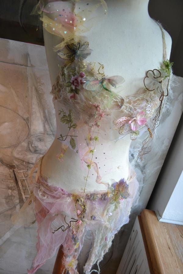 jimmy choo little flower fairy dress Jasmine Fairyland Mini Dress – Fairy Tong main image 0