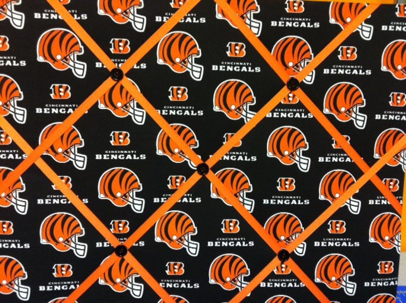 Cincinnati Bengals NFL Photo Board Etsy