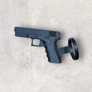3D printed Toy Gun Prop, generic Vinyl Doll accessory plush toys 17cm afbeelding 5