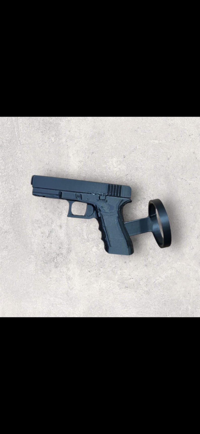 3D printed Toy Gun Prop, generic Vinyl Doll accessory plush toys 17cm afbeelding 5